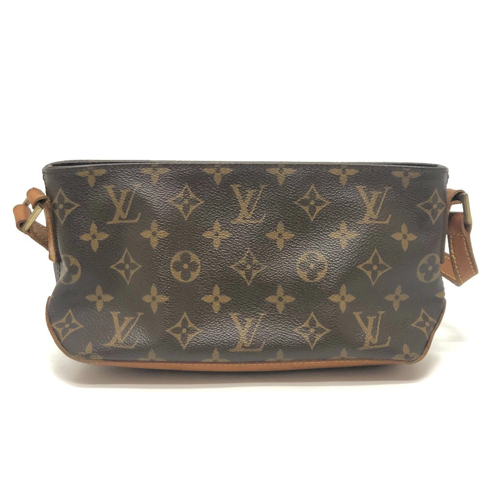 Louis Vuitton Canvas Brown Shoulder Trotteur Clutch Bag Monogram Crossbody